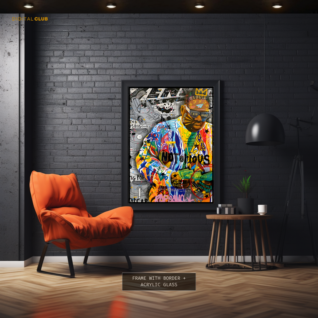 Notorious - Pop ART - Premium Wall Art