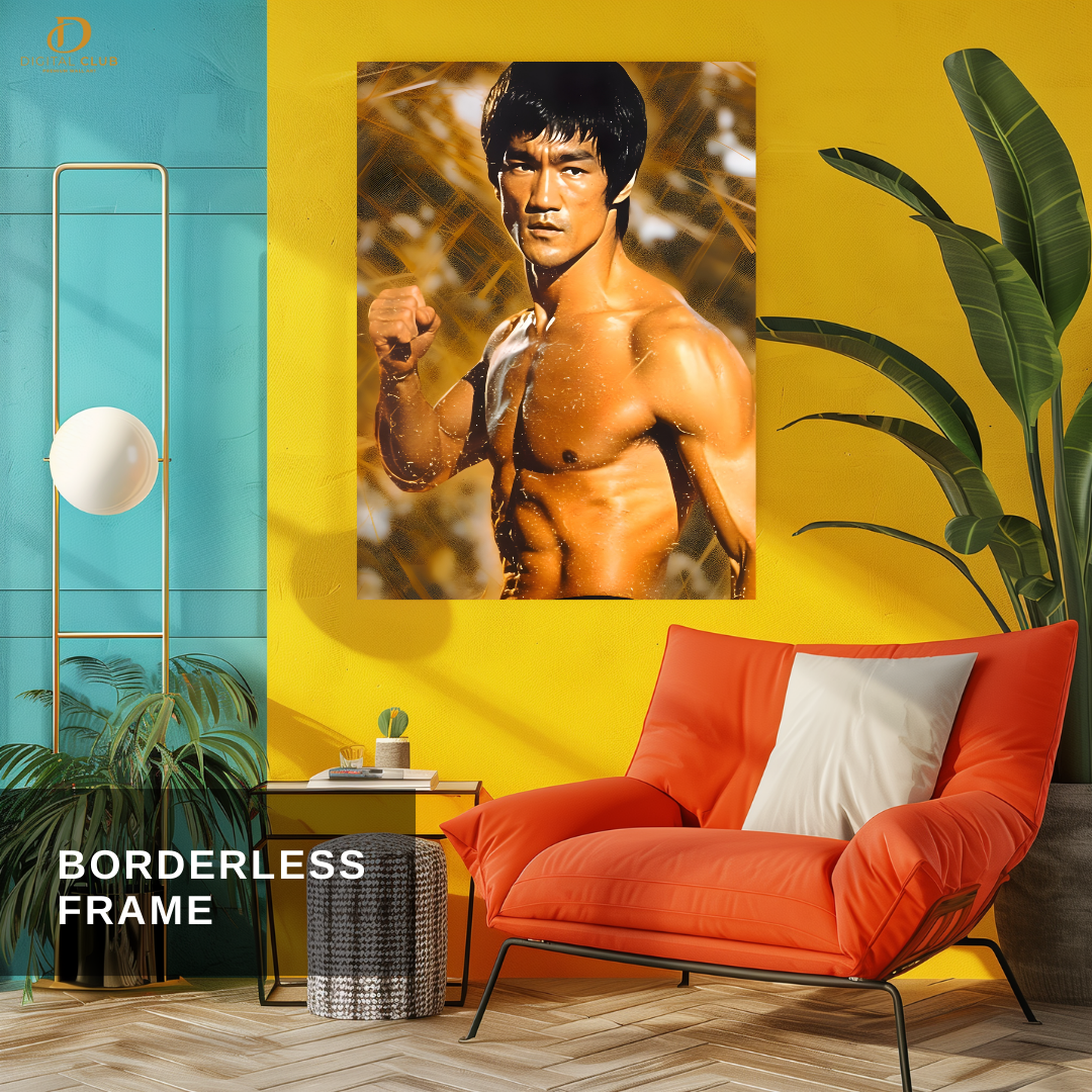 Bruce Lee - MMA - Premium Wall Art