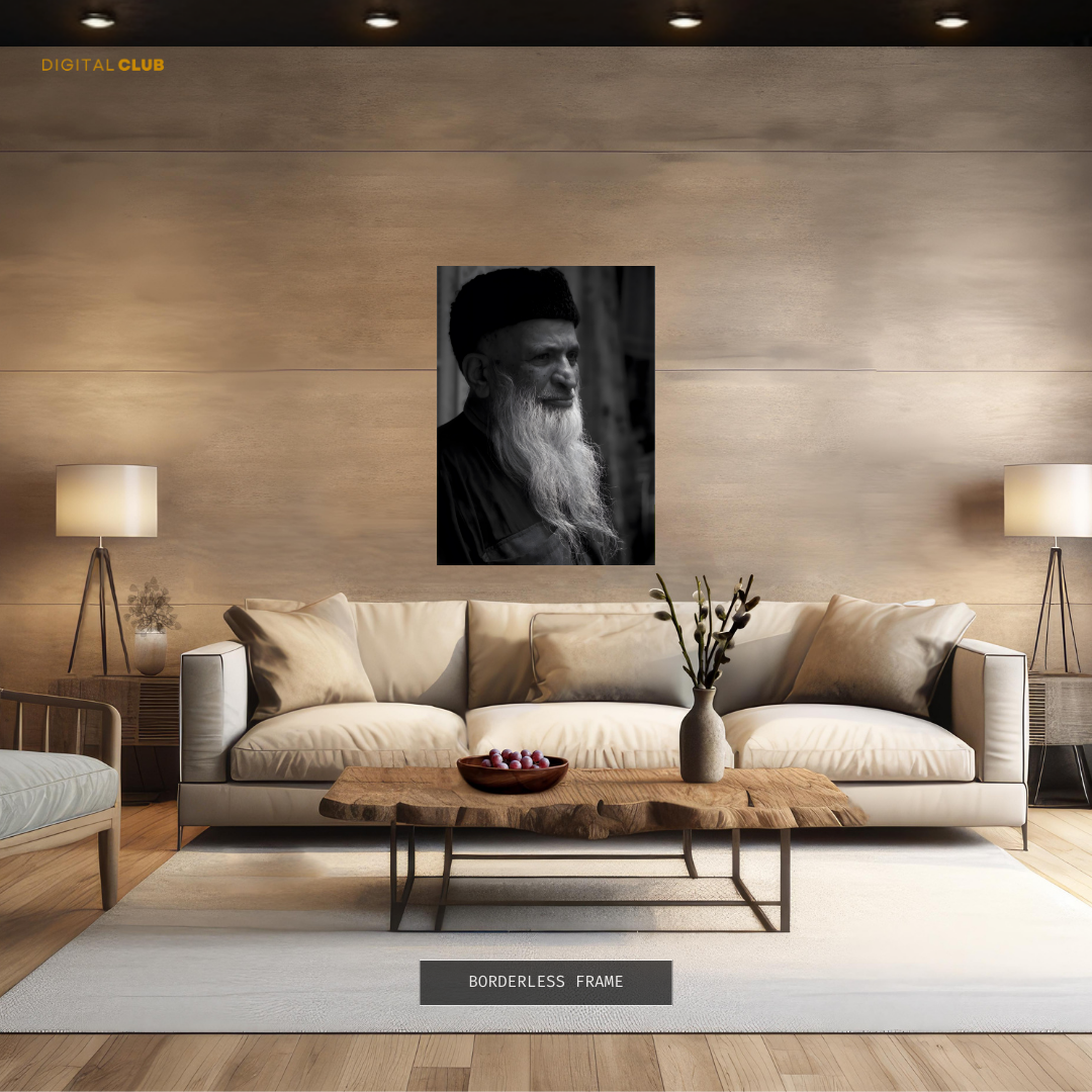 Abdul Sattar Edhi 2 Pakistan Premium Wall Art