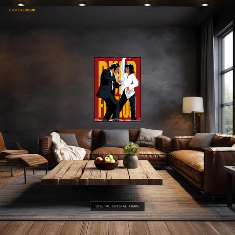 Pulp Fiction Movie Artwork Premium Wall Art