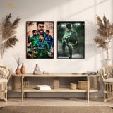 Shadab Khan Pakistan- 2 Panel Wall Art