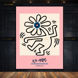 Keith Haring - American Artist - Artwork 3 - Premium Wall Art