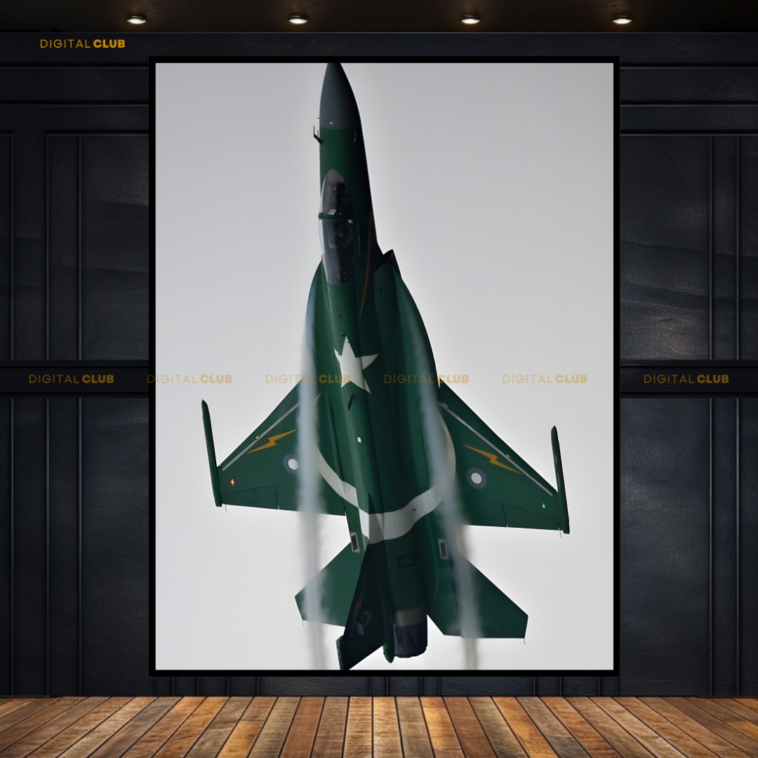 Pakistani Fighter Jet Premium Wall Art