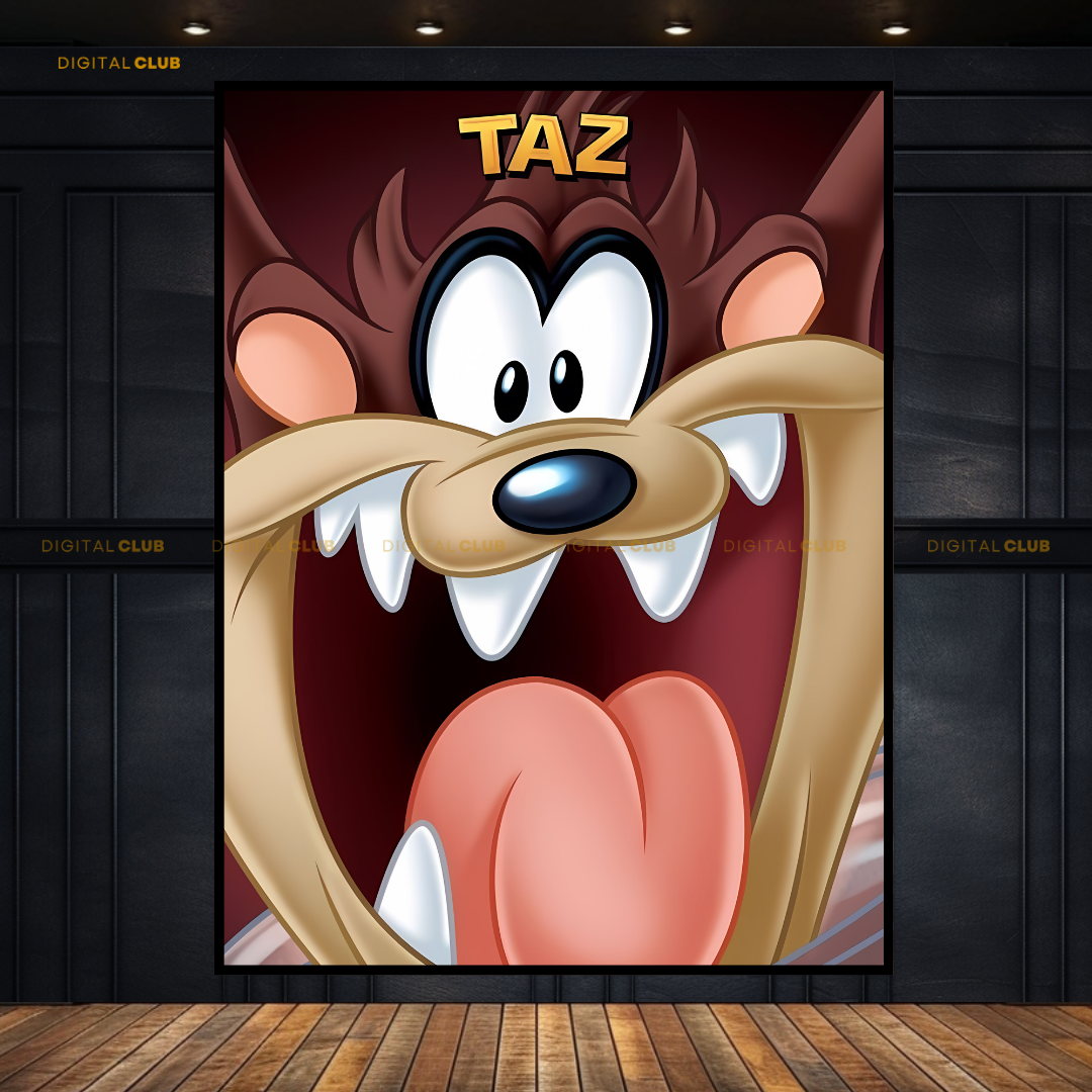 TAZ - Looney Tunes 1 - Premium Wall Art