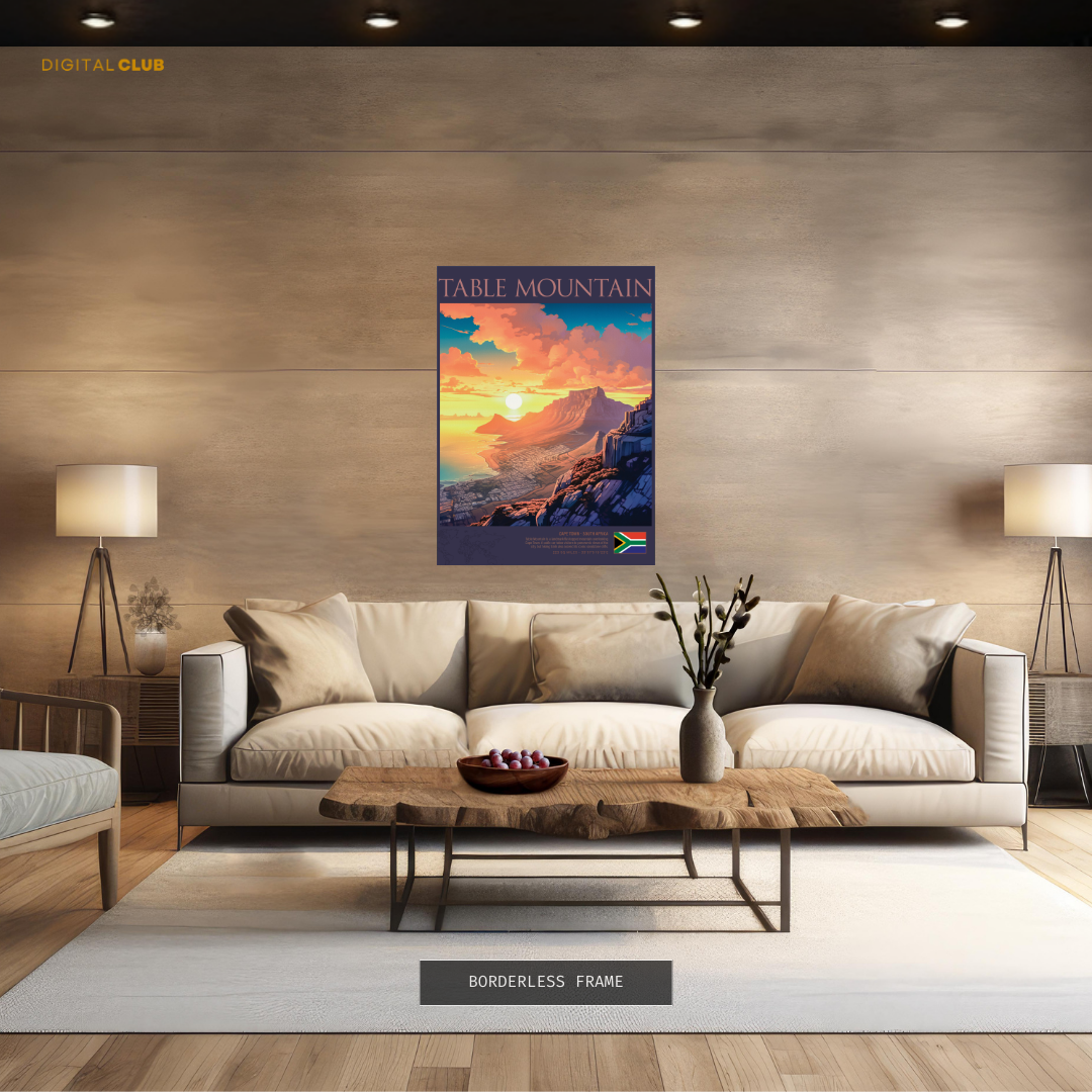 Table Mountain Premium Wall Art