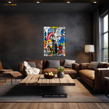 Love - Pop ART - Premium Wall Art