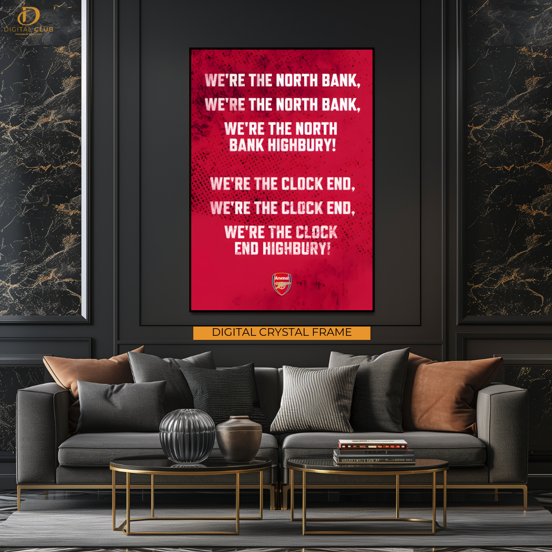 Arsenal FC - Artwork - Premium Wall Art