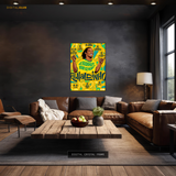 Ronaldinho Brazil Football Premium Wall Art