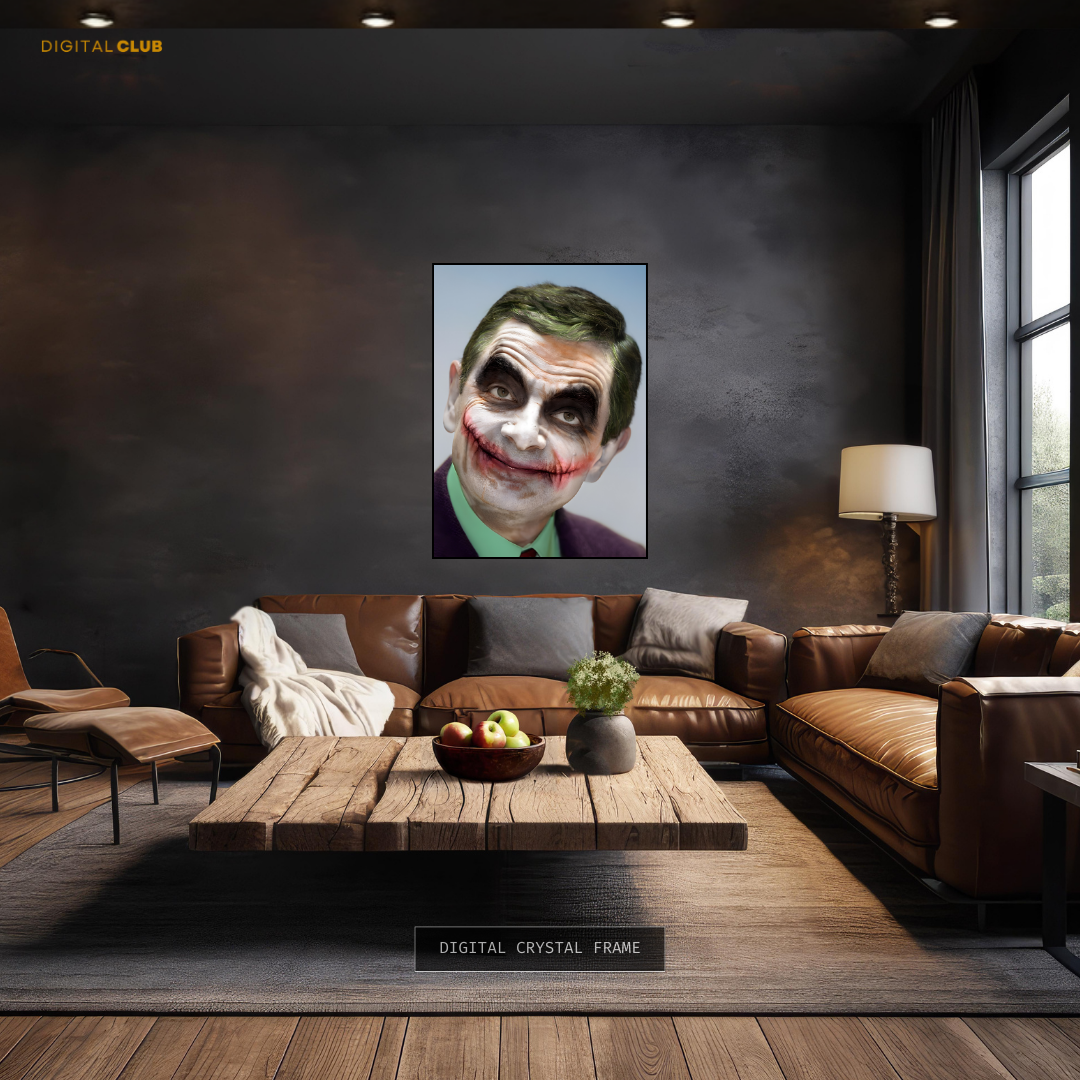 Mr Bean - Joker - Premium Wall Art