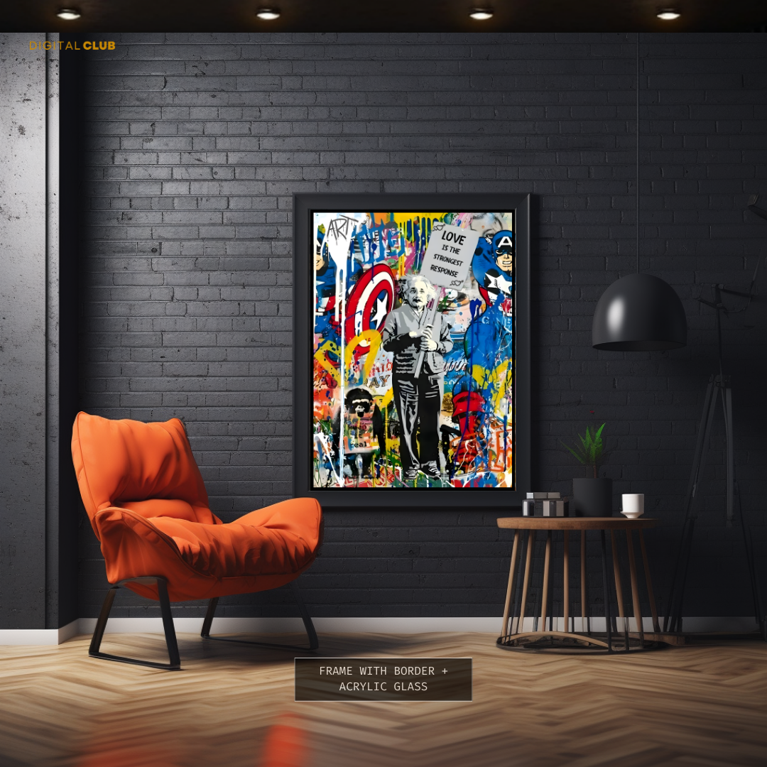 Love - Pop ART - Premium Wall Art