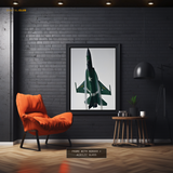 Pakistani Fighter Jet Premium Wall Art