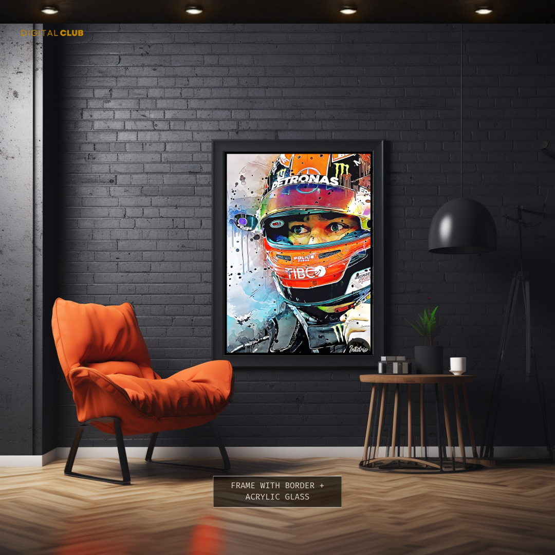 Petronas Artwork Team F1 Premium Wall Art