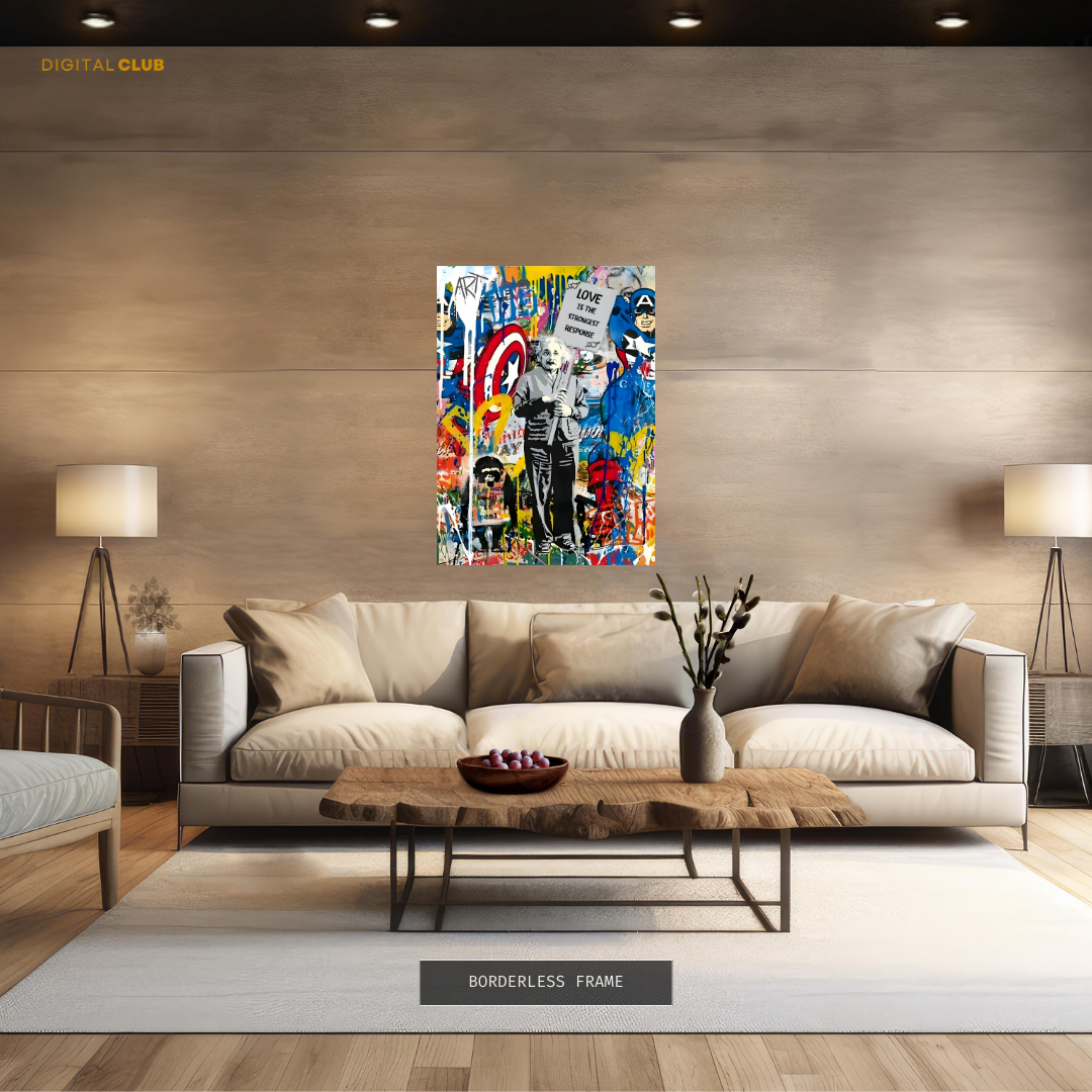 Love - Pop ART - Premium Wall Art