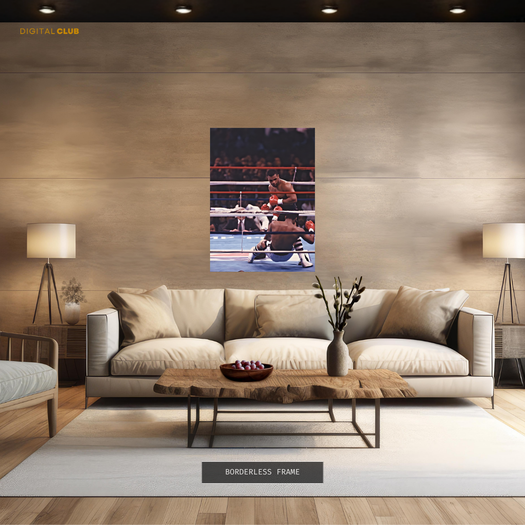 Mike Tyson KO Premium Wall Art