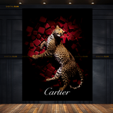 Cartier Cheetah Premium Wall Art