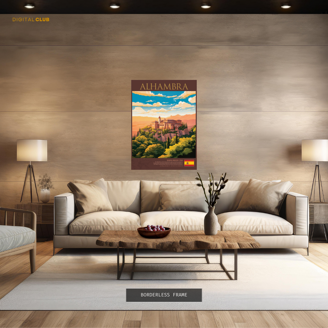 Alhambra Spain Premium Wall Art