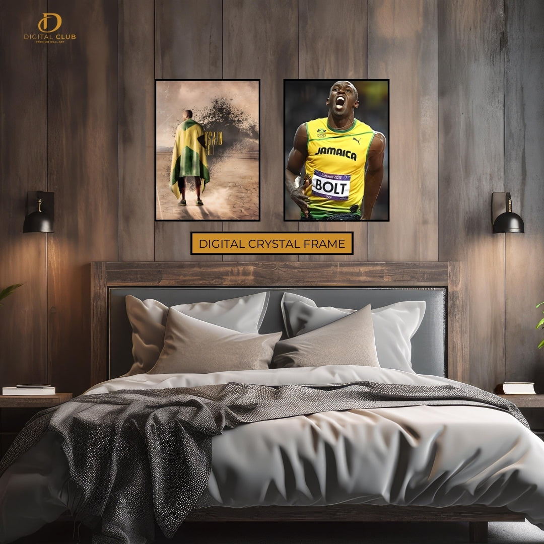 Usain Bolt - 2 Panel Wall Art