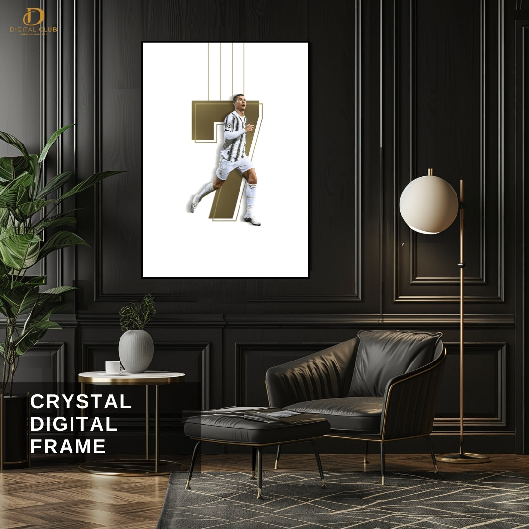 Cristiano Ronaldo 3 - Football - Premium Wall Art