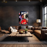 Manchester United Rashford Football Premium Wall Art