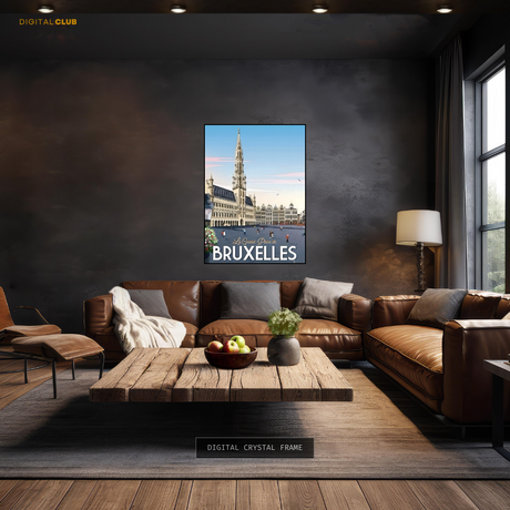 Brussels Grand Place - Premium Wall Art