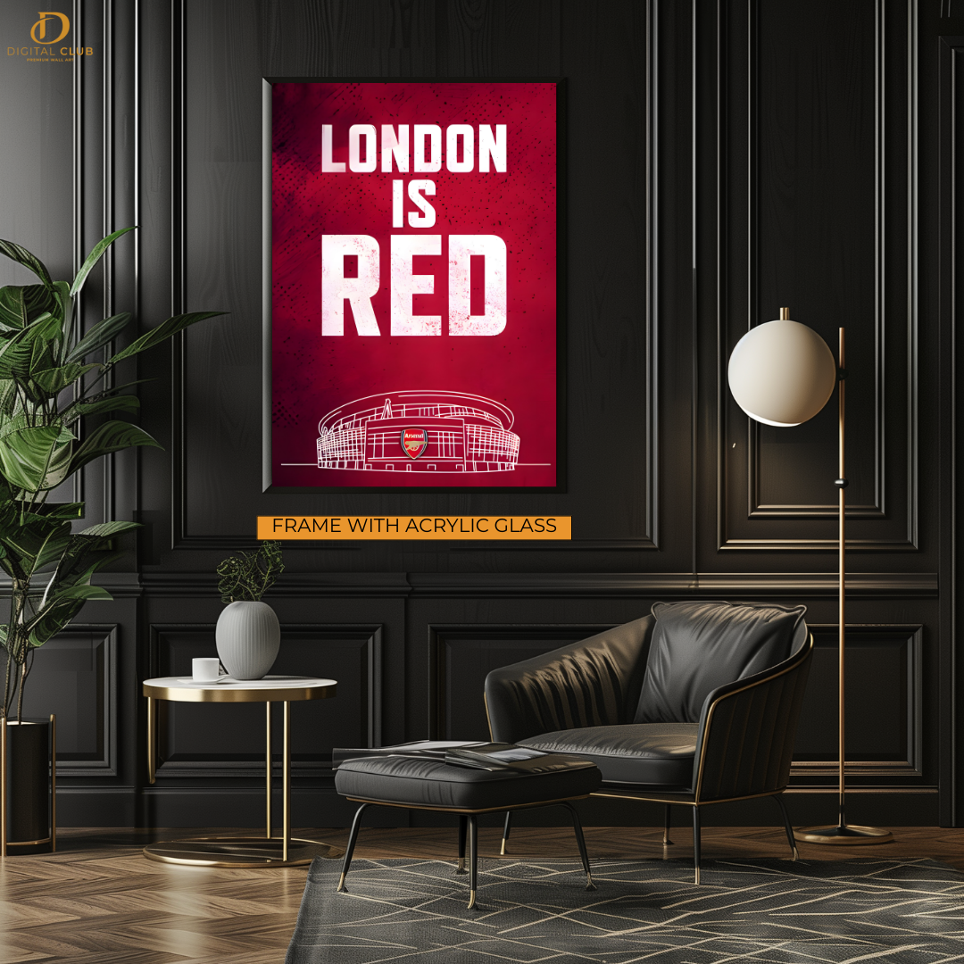 Arsenal FC - Artwork 1 - Premium Wall Art