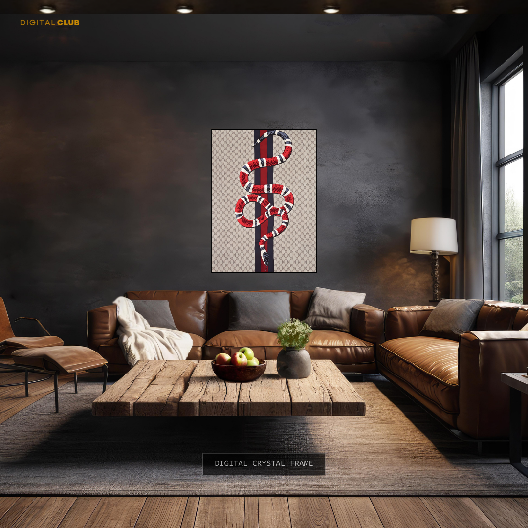 Gucci Snake 3 Premium Wall Art