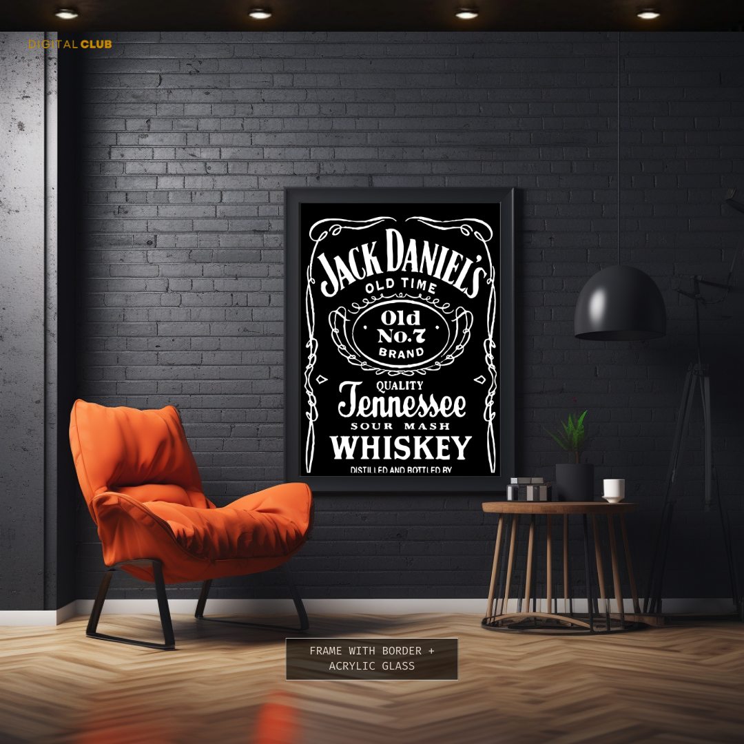 Jack Daniels - Artwork - Premium Wall Art