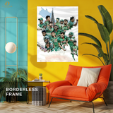 Bangladesh - Cricket - Premium Wall Art