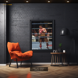 Prince Naseem Ahmed Boxing Premium Wall Art