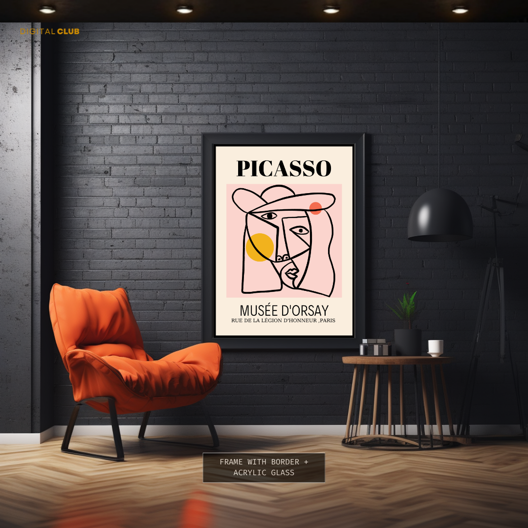 Pablo Picasso - Spanish Artist - Artwork 4 Premium Wall Art