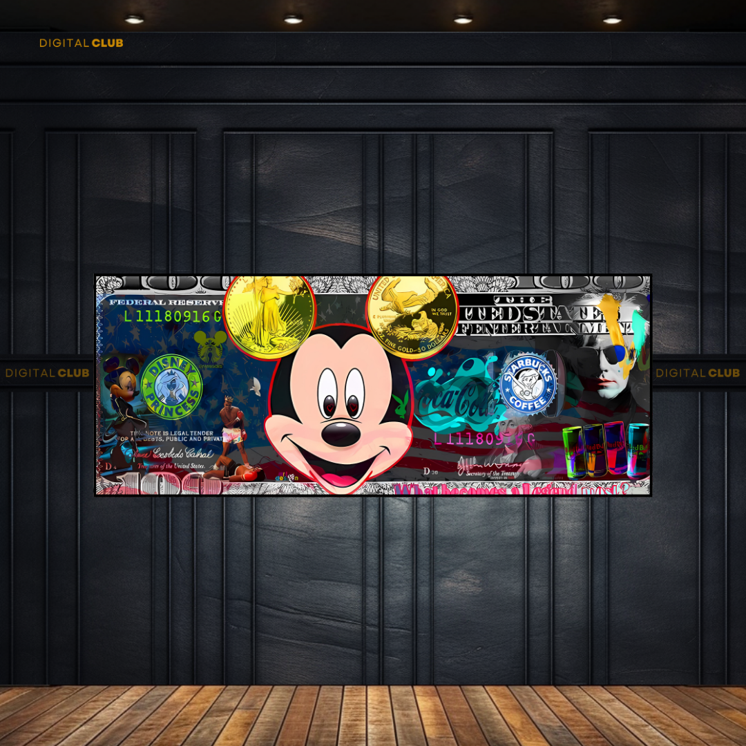 Mickey Mouse - Ultra-Wide Wall Art