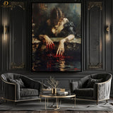 Cursed Women Artwork  - Aesthetic- Premium Wall Art
