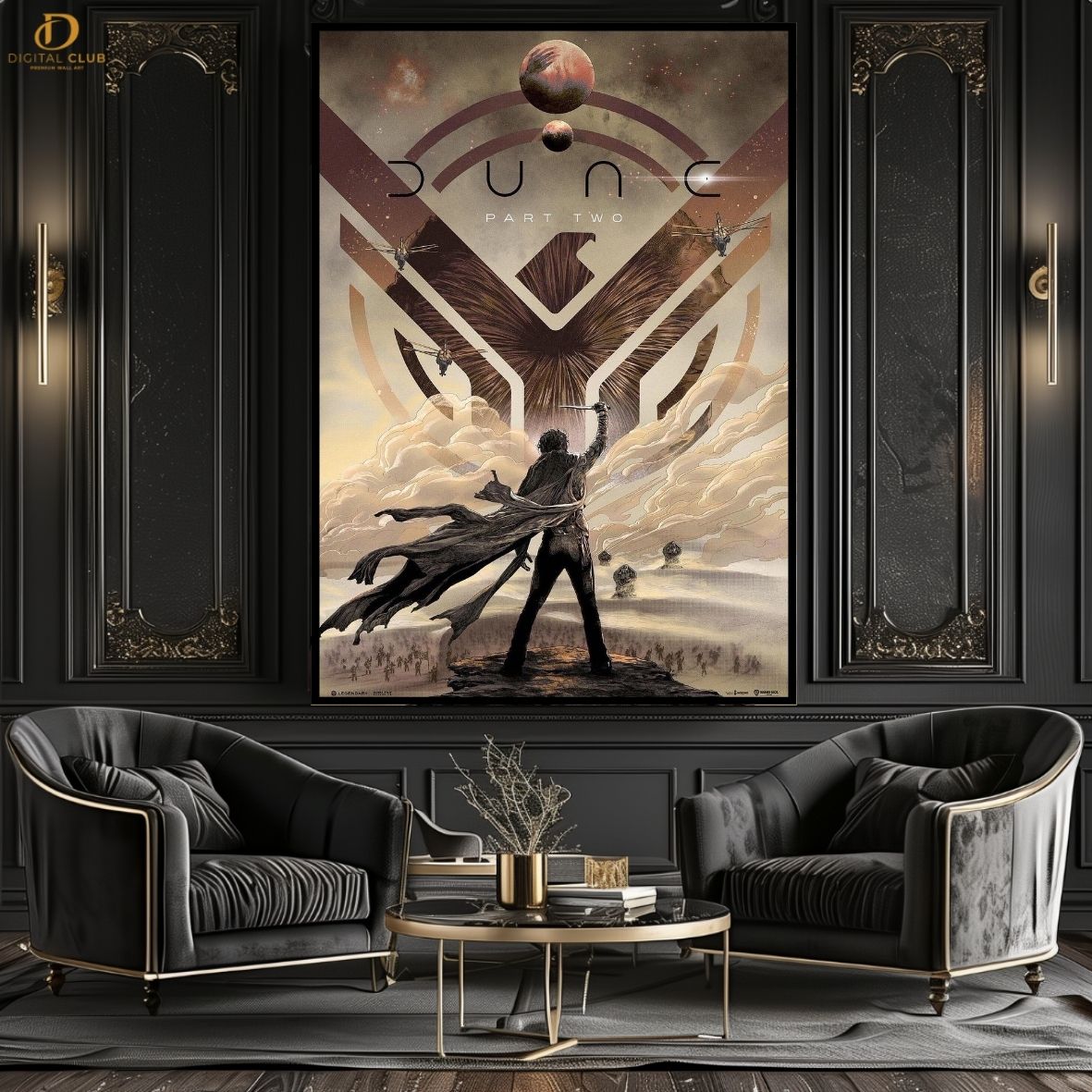 DUNE-Movie- Premium Wall Art - Art Digital Club