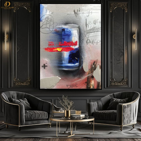 Redbull Artwork  - Aesthetic- Premium Wall Art