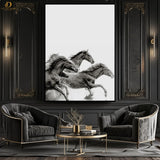 Horse Artwork 18- Animal-Premium Wall Art
