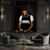 Drake Graham 3 - Music- Premium Wall Art