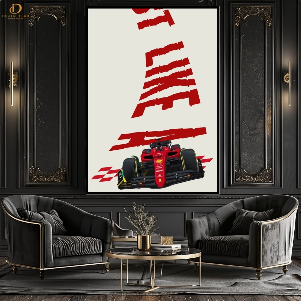 F1 Graphic- Cars - Premium Wall Art - Art Digital Club