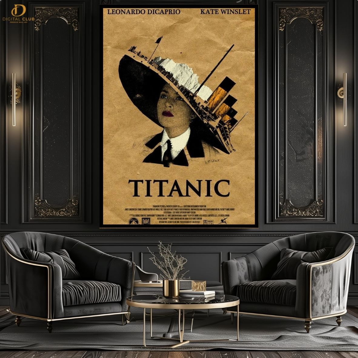 Titanic - Movie- Premium Wall Art