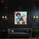 Pinocchio - POP ART - Square Wall Art