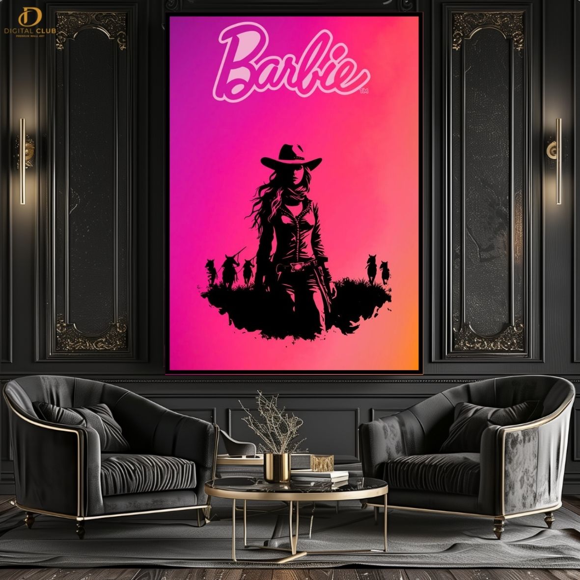 Barbie -Movie- Premium Wall Art - Art Digital Club