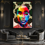 GIRL POP ART - ARTWORK - Premium Wall Art