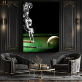 Snooker Artwork  - Aesthetic- Premium Wall Art