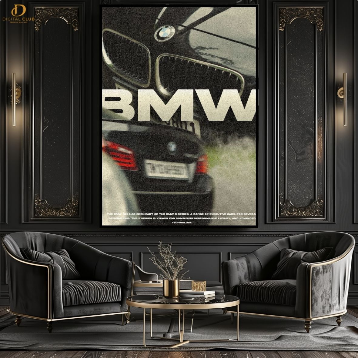 Bmw- Car- Premium Wall Art - Art Digital Club