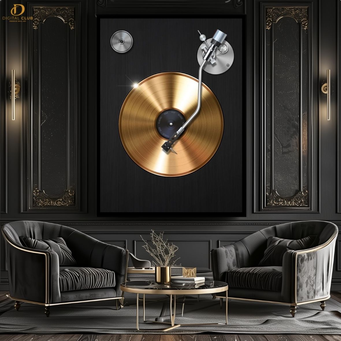 MUSIC PLATE - MUSIC - Premium Wall Art