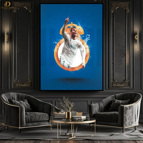 Ronaldo Artwork 2- Football -Premium Wall Art