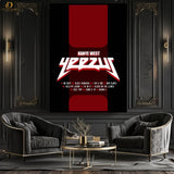 Kanye West "YEEZUS"- Music Artist- Premium Wall Art