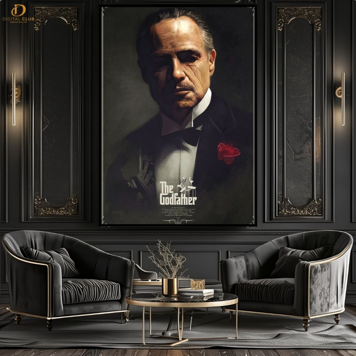 GodFather - Movie- Premium Wall Art