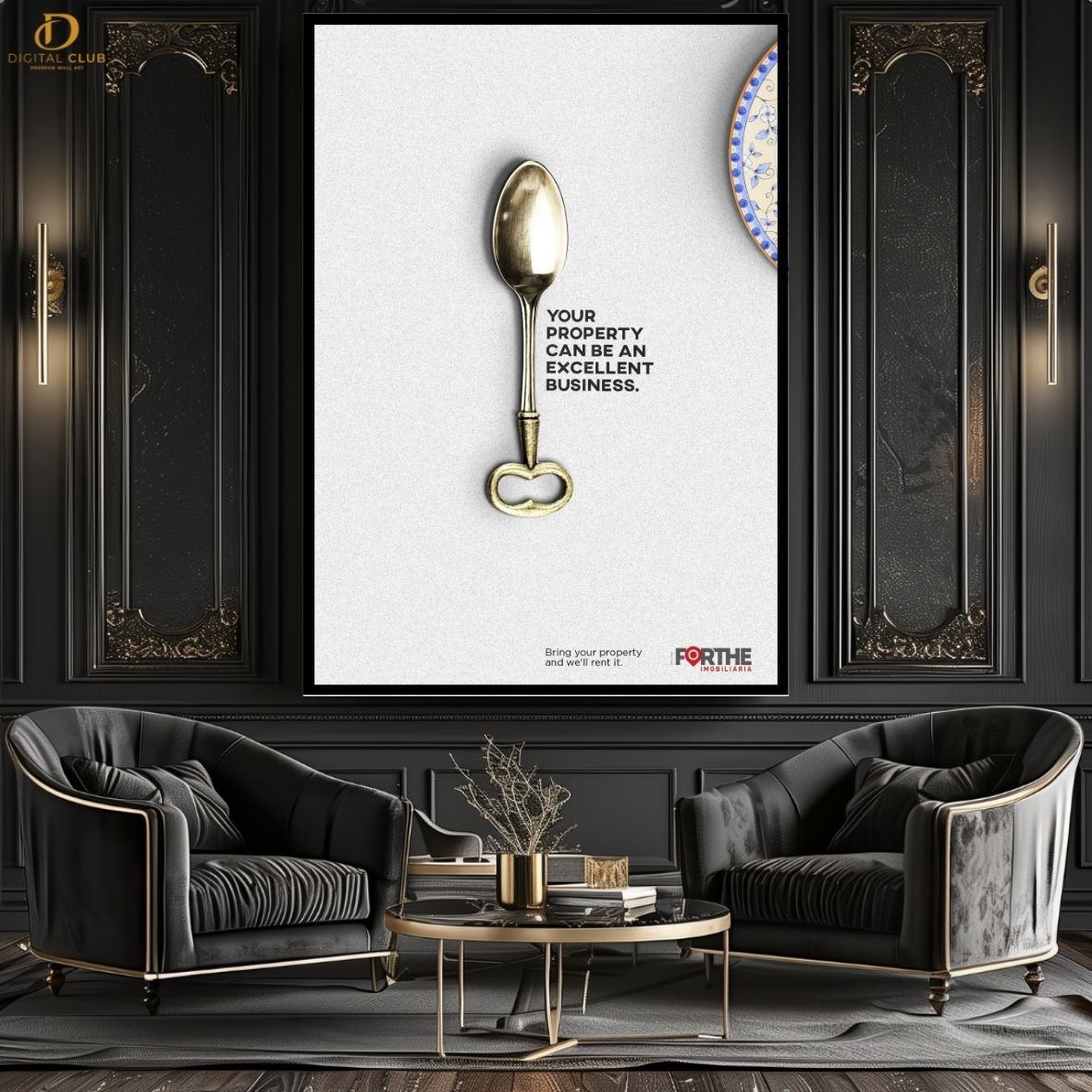 YOUR PROPERTY CAN BE AN EXCELLENT BUSINESS - QUOTE - Premium Wall Art