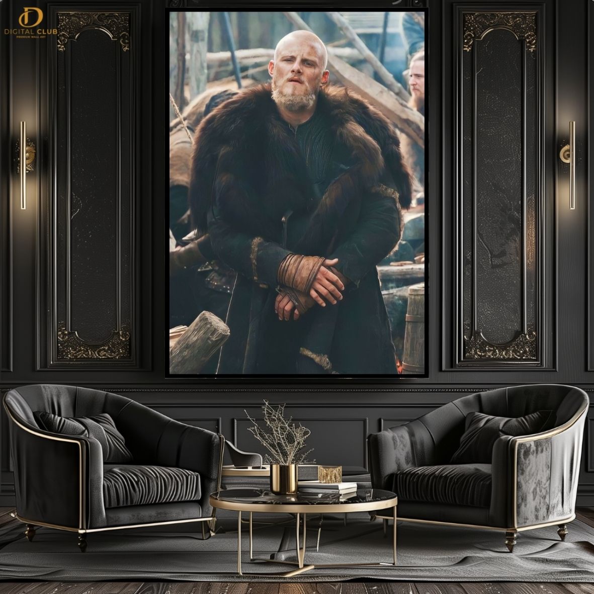 Bjorn Vkings - Movie - Premium Wall Art