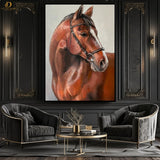 Horse Artwork 16- Animal-Premium Wall Art